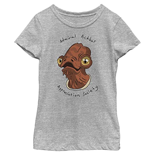 T-Shirt Fille Star Wars Amiral Ackbar Cadeau Anniversaire