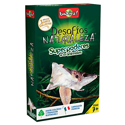Bioviva Superpoderes de los Animales - Juego de Cartas en Español
