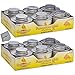 Chafing Dish Fuel Cans - Includes 12 Wick Candle Chafing Fuels, Burns for 6 Hours (8.0 OZ) for your Cooking, Food Warming, Buffet and Parties.