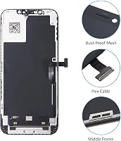 TSIOFO iPhone 12 Pro Max kijelző LCD érintőképernyő szenzor csere szett 4