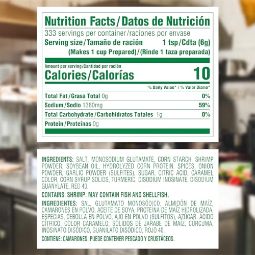 Image of Knorr Professional Caldo de Camaron, Shrimp Bouillon Tubs, 4.4 Lb, 4 Pack