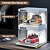 Amazon.com: BROVIEW Smart Shoe Display Box with Led Lights, Clear ...