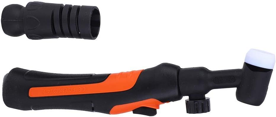 TIG-17 TIG Welding Torch Head Body Flexible Air-Cooled Replacement Welding Torch Handle TIG Welding Torch Accessories(TIG-17V with Valve) - Image 5