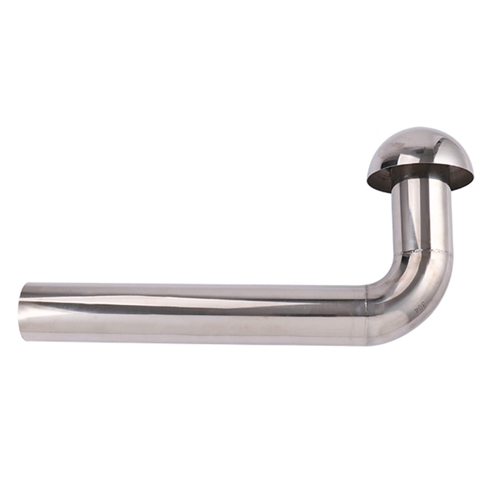 KGLHJDY Chimney Cap Exhaust Pipe Stainless Steel Pipe Rainproof Ventilation Cap Chimney Flue Cowl Protector Cap Ending,51mm