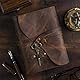 NomadCraftsCo. Red Key Journal 7 x 5