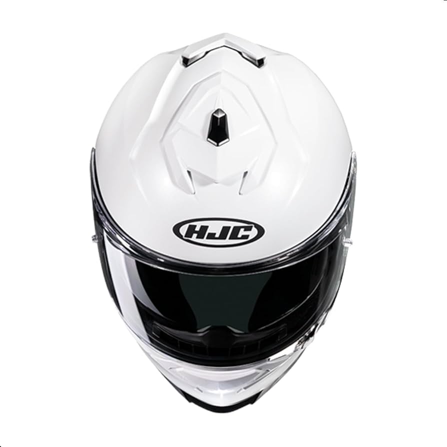 HJC ホワイト ヘルメット XL PINLOCK付き Amazon.com: HJC C10 EPIK Full Face Motorcycle Helmet with HJ