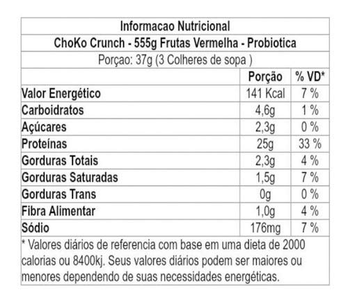 3W Choko Crunch Whey Protein Shake (555g) Probiótica