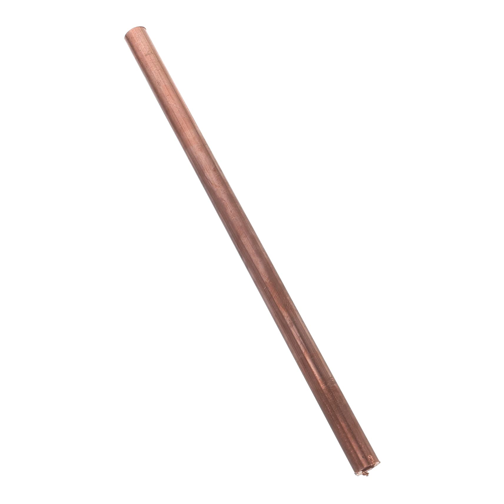 HAWILLOSCH Copper Rod Divining Rod Rods Grounding Rod Locating Dowsing Rod Detect Gold Rod Copper Sticks Copper Bar 12mm Copper Round Rod Copper Tube T2