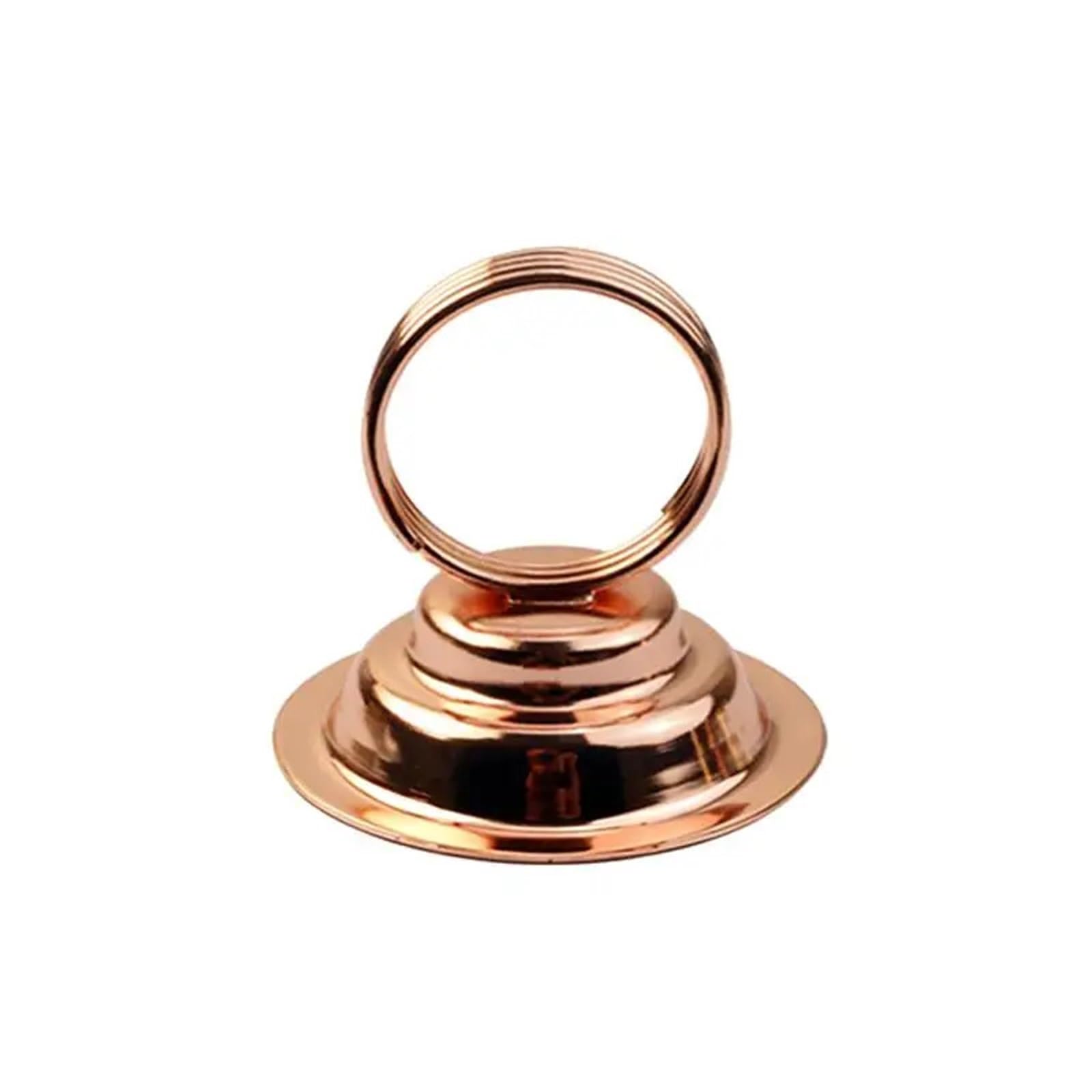 UBOHUZ 30PCS 5.5*5cm Table Number Holders Metal Electroplating Place Card for Memo Note, Wedding