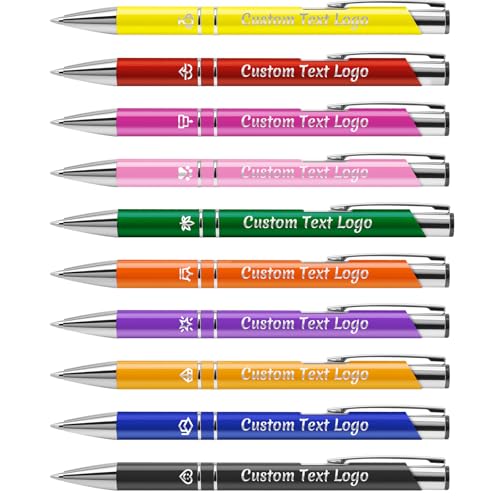 XRXDSY 1-500 Uds - Bolígrafos Retráctiles de Metal