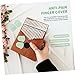 LIOOBO 2 Pairs Silicone Thumb Protective Covers Kalimba Finger Fingertip Protectors Flexible Reducing Finger Guards for Thumb Piano Players and Comfortable