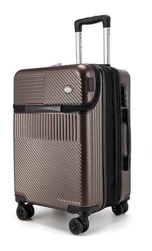 GMTA Mala de Viagem de Bordo 10Kg Expansível Rígida Padrão ANAC com 4 Rodas duplas 360° Cadeado Anti