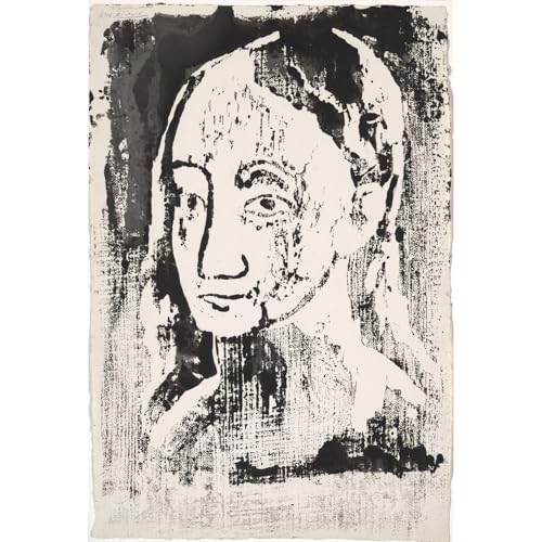 Toile Picasso Buste de jeune femme pour sublimer la décoration de votre bureau ou chambre