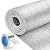 HADOR Reflective Insulation Foam Roll 48 in X 10 Ft, Window Insulation Kit for Summer Heat, Double-Sided Pearl Cotton Insulation with Aluminum Foil Cover, Thermal Insulation Shield with Tape