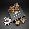 KANARS Whiskey Glasses Set Of 6 With Elegant Gift Box,10