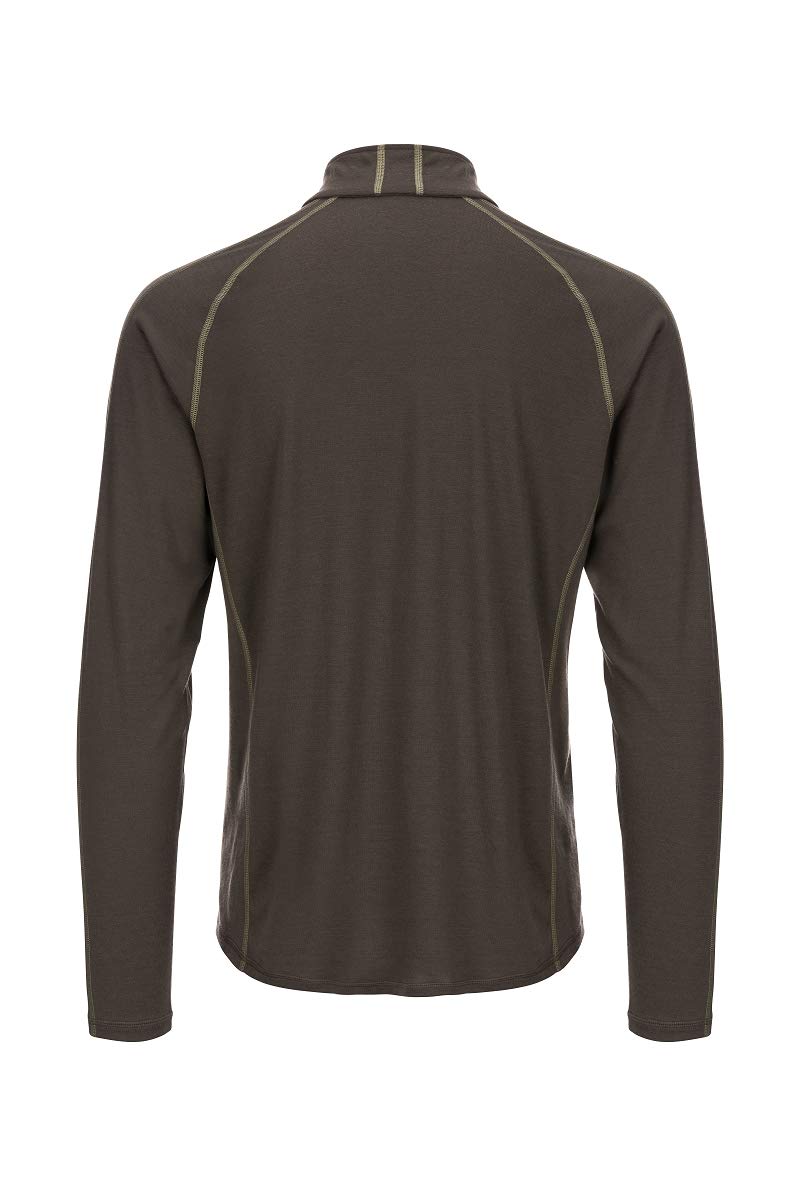 super natural Base 1/4 Zip 175 Camiseta de Manga Larga de Lana Merino. Hombre