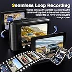 Dash Camera, 4K/1080p Dash Camera Front and Rear, Built-in 5GWiFi, Dash Cam with 64GB SD Card, Full HD 2.0” IPS Screen, for App Control, G-Sensor, Loop Recording, and Parking Mode - Image 4