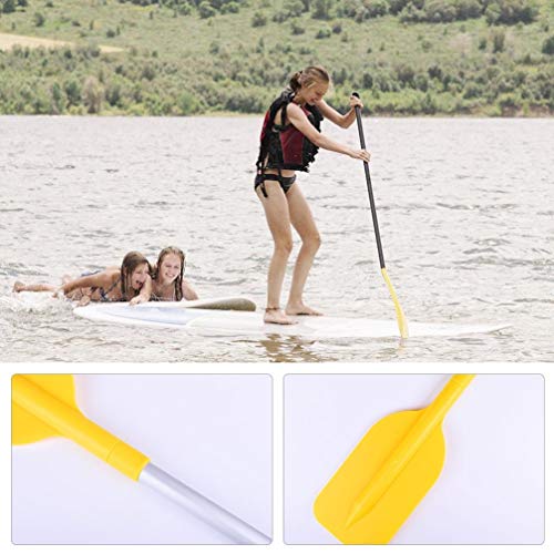 NUOBESTY Telescópica Pá Barco de Remo Do Barco de Remo de Caiaque Flexível para Kaya Koars Canoa Bar