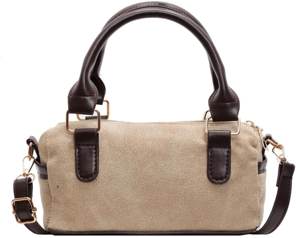 Womens Vintage Crossbody Purse Fashion Slouchy Bag Handbag with Adjustable Strap Top Handle Shoulder Satchel