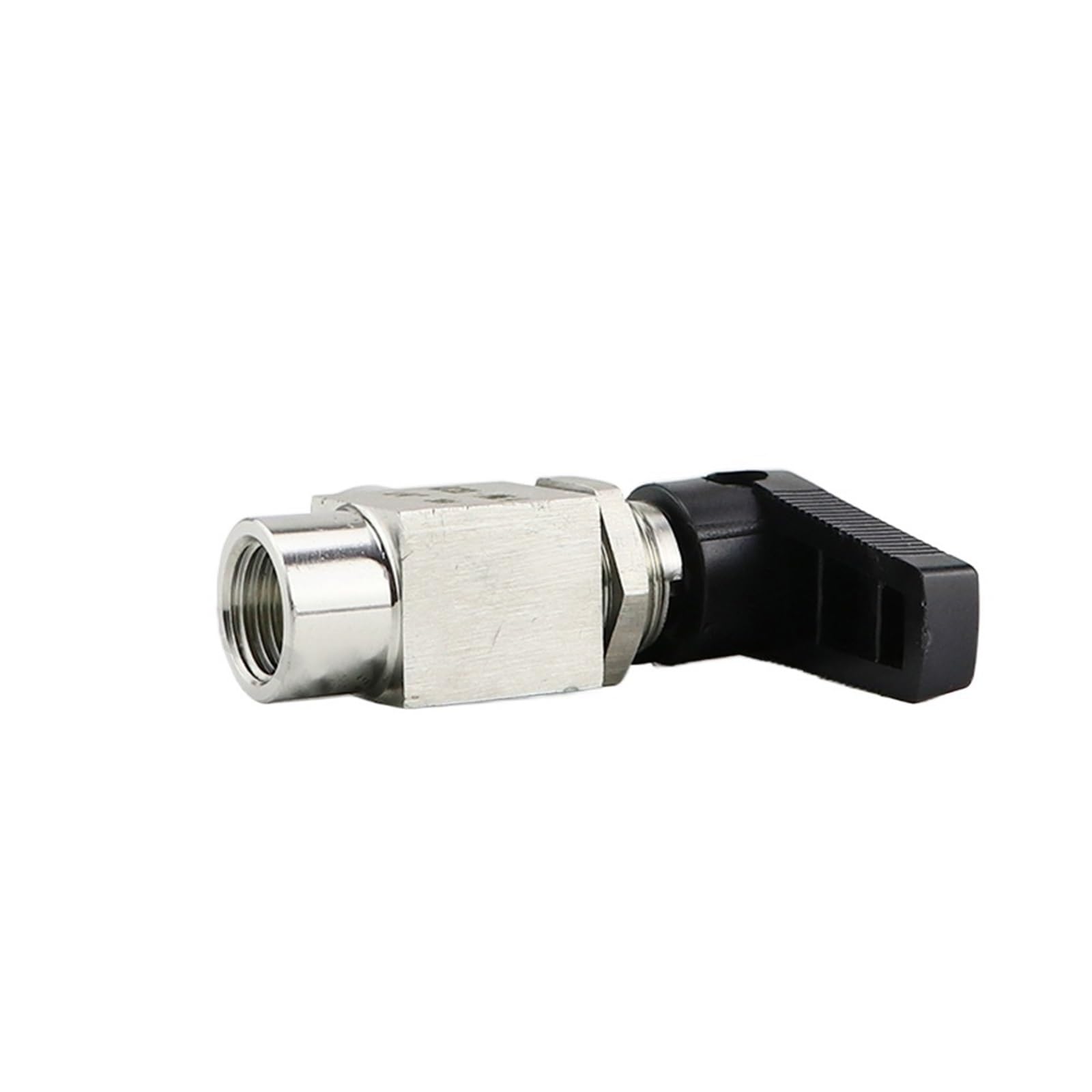Vanne à Bille d'arrêt Femelle 1/8 "1/4" 3/8 "1/2" BSP NPT, coude à 90 degrés, Panneau en Acier Inoxydable 304 for Eau, gaz, mazout et Propane