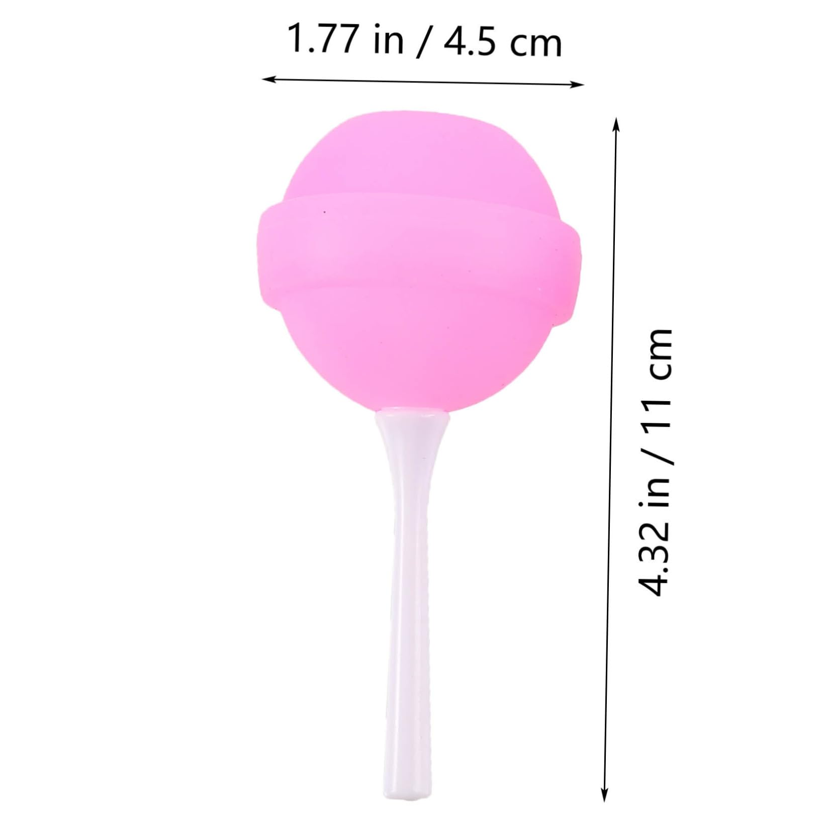 BRIGHTFUFU 4pcs Mold Ice Maker for Creative Treats Fun Lollipop Shapes for Boys and Girls Easy to Use for Home Parties Bars