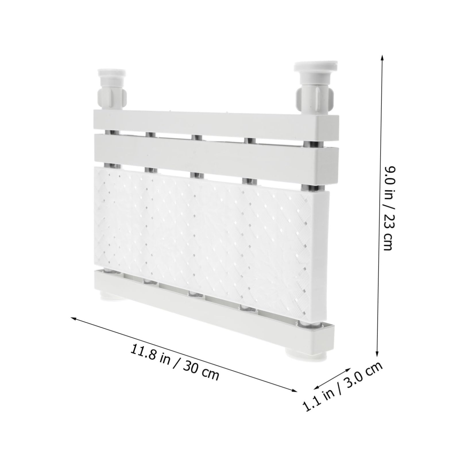 Garneck Nail Storage Rack 4 Shelves Closet Organizers Closet Storage Shelves Space Saving Divider