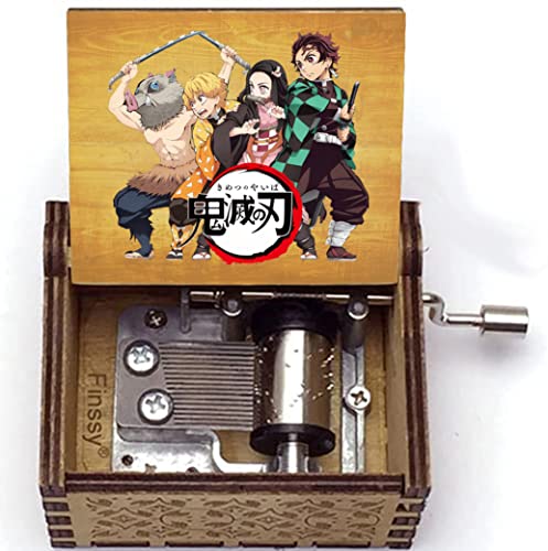 Pancoke Anime Hand-cranked Music Box Color Printing for Children or Anime Fans, Birthday Gifts for Your Loved Ones (3) Pancoke Anime Hand-cranked Music Box Color Printing for Children or Anime Fans, Birthday Gifts for Your Loved Ones (3)