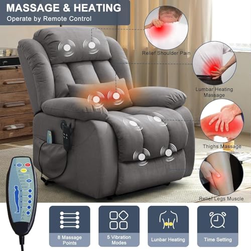 Sillón Power Lift Plegable Natural Unicolor miniatura 4