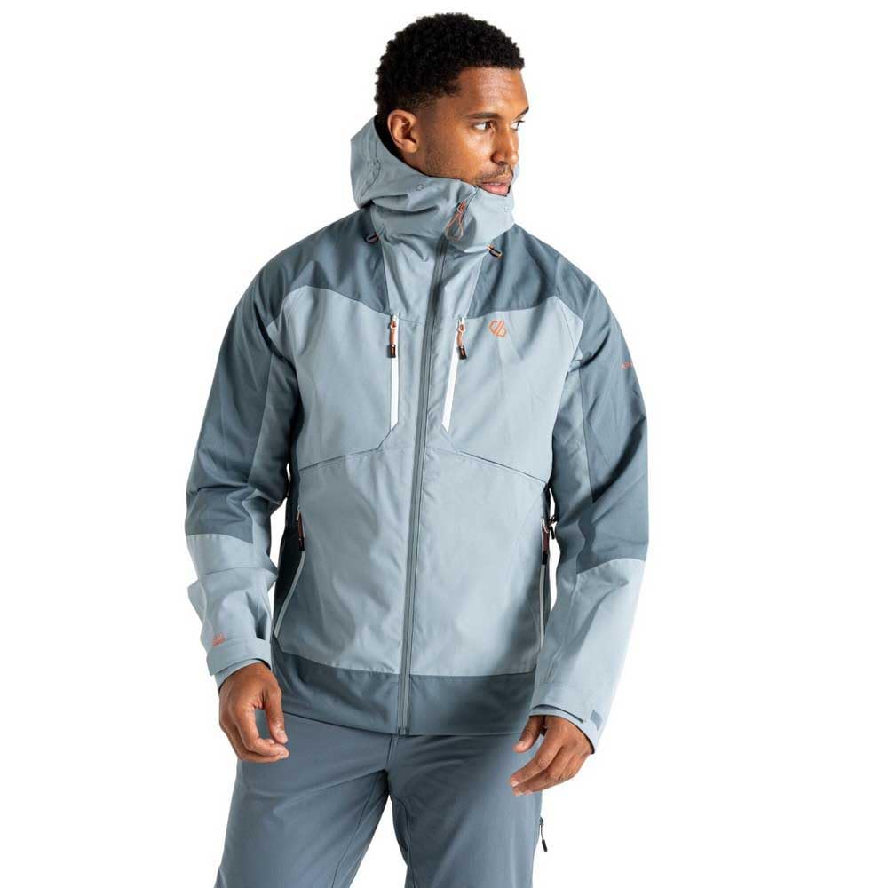 Dare 2B Men's Grey Arising Walking Waterproof Jacket in Size 2XL, Sports Direct
