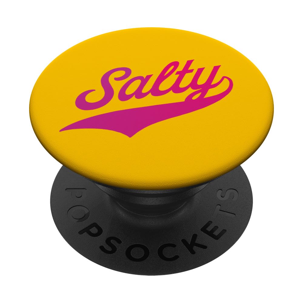 Salty PopSockets Swappable PopGrip, Black