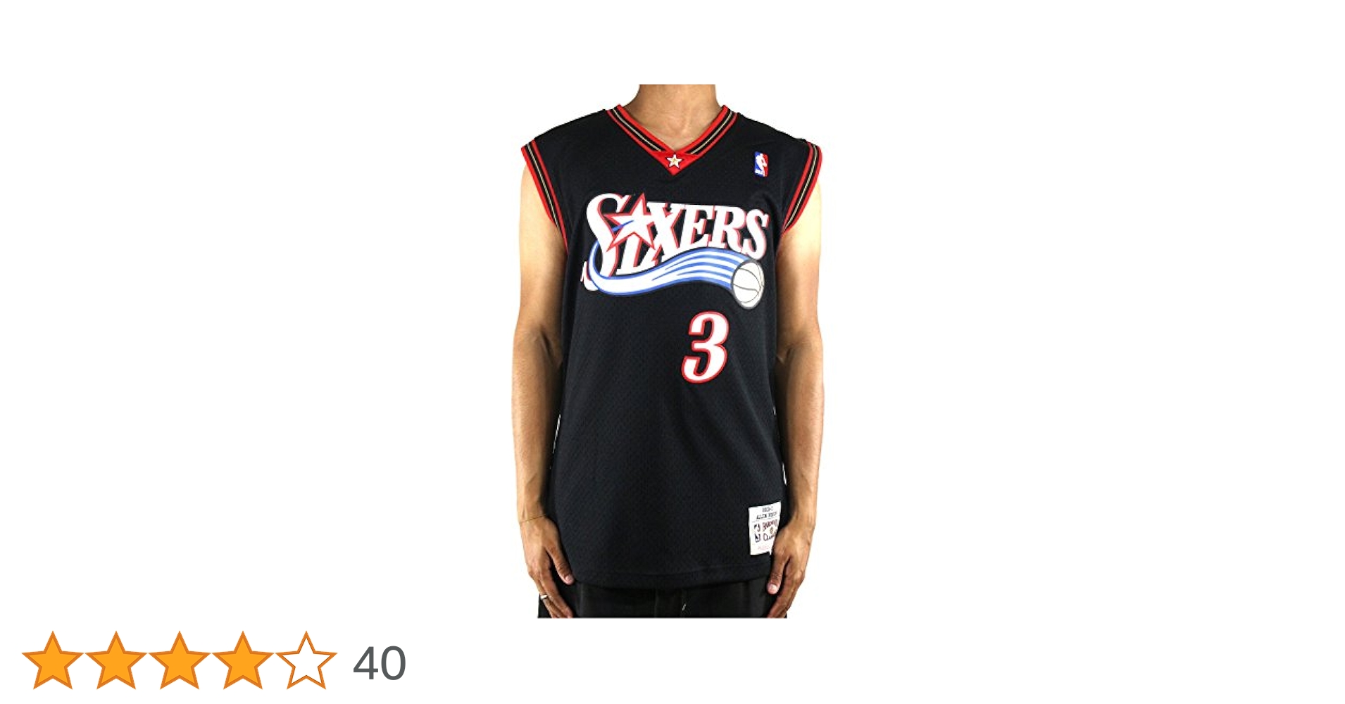 Amazon.co.jp: Allen Iverson Philadelphia 76ers Mitchell and
