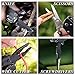 RoverTac Multitool Pocket Knife Tactical Camping Survival Knife Gifts for Men Dad Husband 18 in 1 Multi Tool Knife Pliers Scissors Saw Corkscrew 9-Pack Screwdrivers with Safety Lock and Nylon Sheath