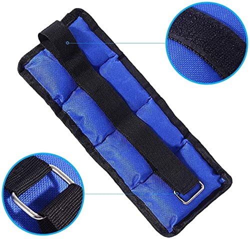 FFitness Poids Poignets et chevilles Wrist/Ankle Weights (2 x 1,5 kg) Poignets de cheville avec sangle réglable Sport Fitness Aérobic – Image 4