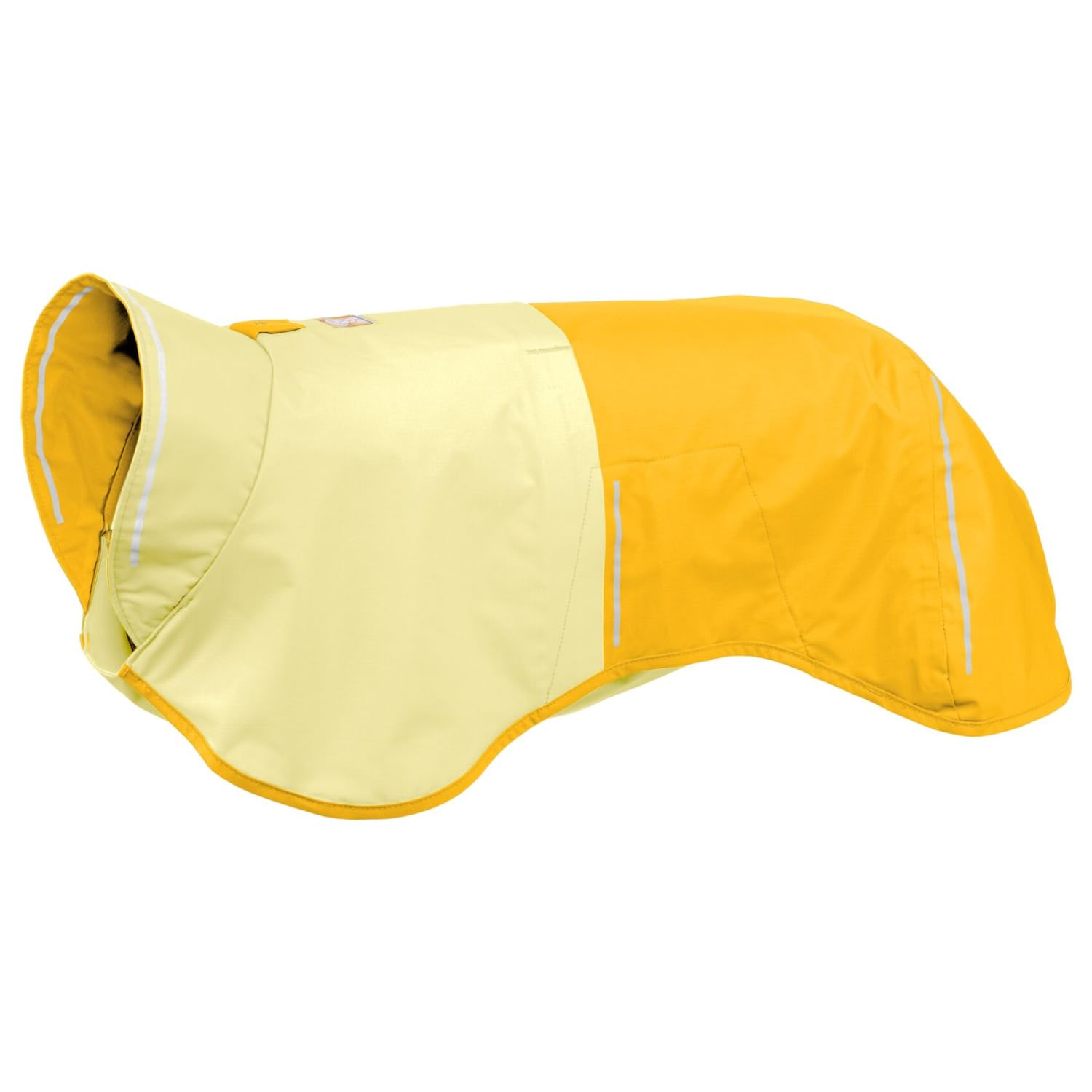 Ruffwear, Sun Shower Dog Raincoat, All-Weather Jacket, Waterproof, Windproof & Lightweight, Mineral Yellow, X-Small X-Small Mineral Yellow
