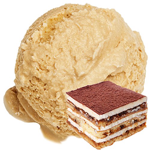 Tiramisu Geschmack 1 Kg Gino Gelati Eispulver Softeispulver für Ihre Eismaschine