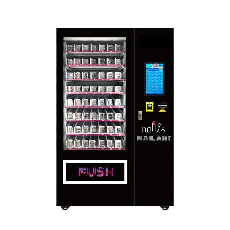Beauty Product Dispenser – Automatic Cosmetic Vending Machine for Eyelashes, Nails & Lipstick | Luxury Self-Serve Makeup Station for Hotels