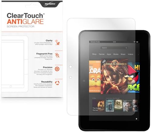 BoxWave Protector de Pantalla Anti-Glare para Kindle Fire HD 7 2da Gen (2 Unidades) miniatura 3