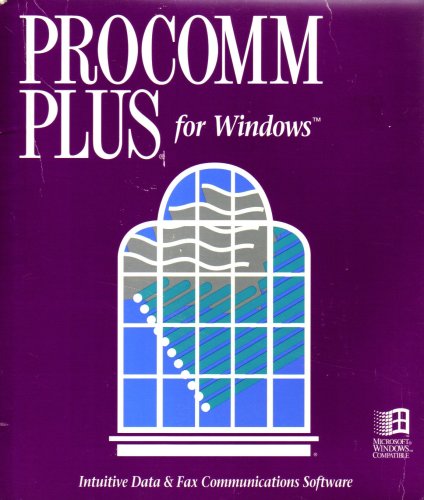 Procomm Plus for Windows - Intuitive Data & Fax Communications Software [3.5" DISKETTES]