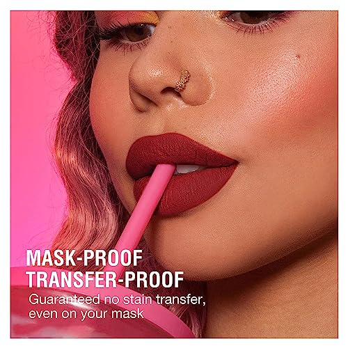 6. Bild von 12 Stück Matt Lippenstift Lip Liner Set Nude Lippenkonturenstift Waterproof Long Lasting Non-stick Cup Liquid Makeup Set Gift für Frauen (Lipstick C)