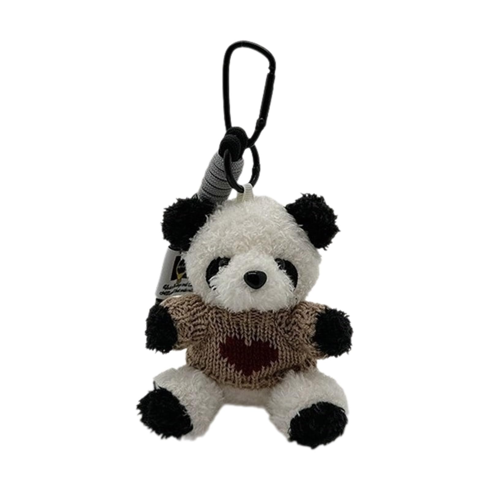 Baodss Adorable Bear Keychain Flying Bear Pendant for Bags and Keys Panda Keyring Animal Decor