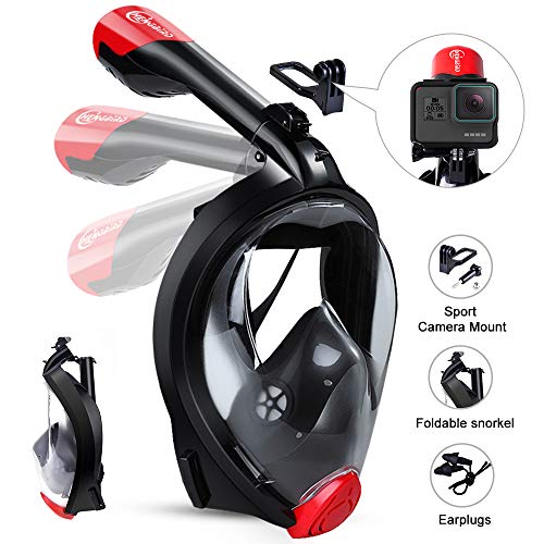 HENGBIRD Máscara de Buceo Integral Máscara de...