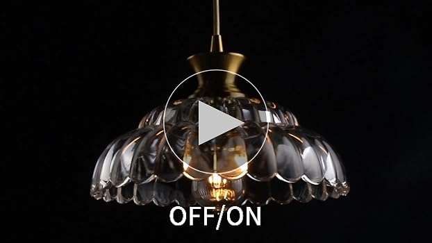 アンティーク家具照明U.S MODERN LIGHT Mgcanyu Glass Pendant Lights Kitchen Island, 11.8