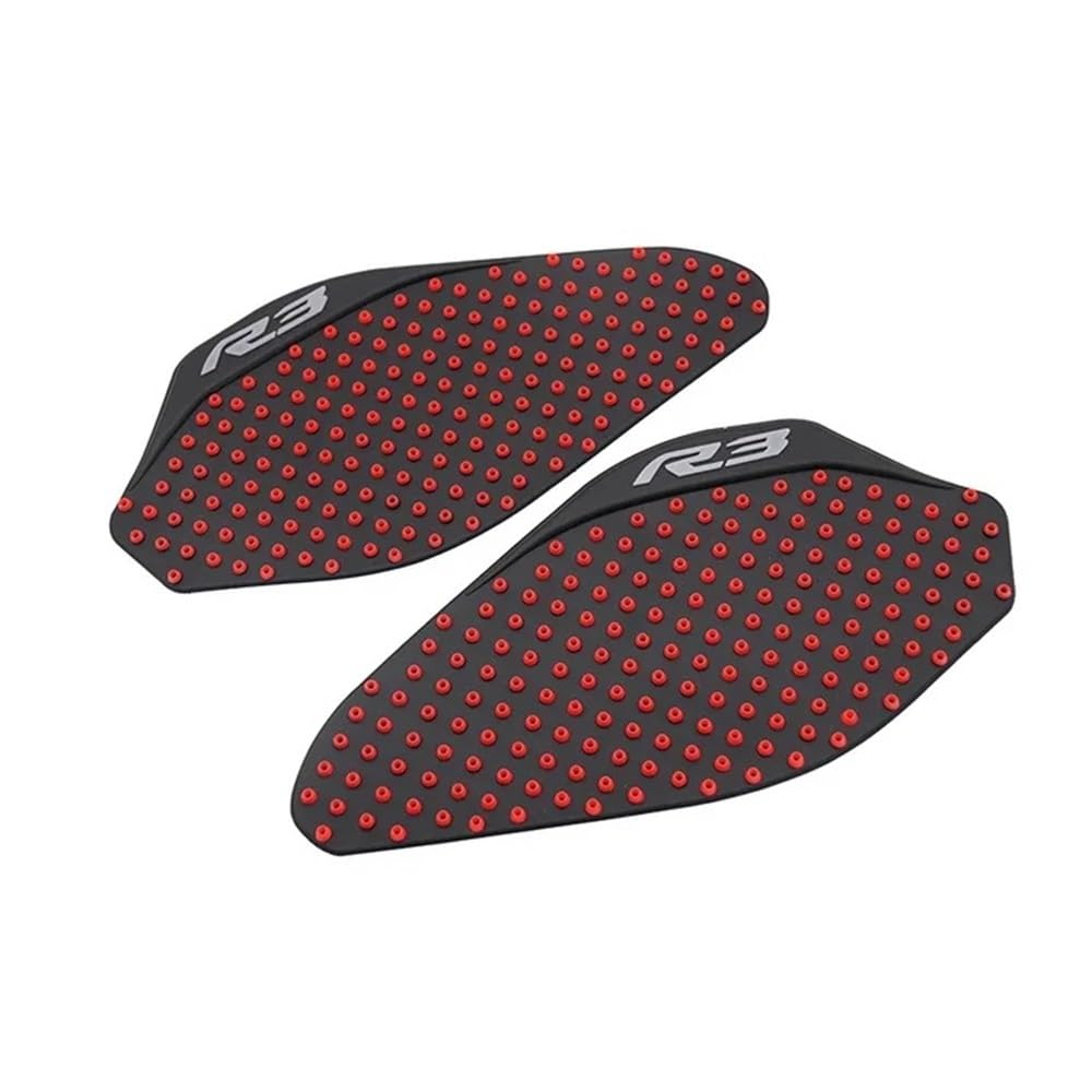 Tank Pad YZF R3 : Autocollant de Protection Réservoir Moto Antidérapant Noir