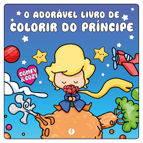 O adorável livro de colorir do Príncipe: