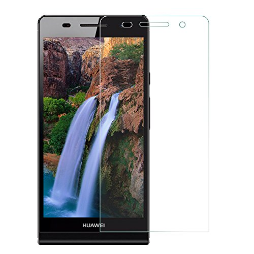 Huawei Ascend P6 Screen Protector,Utmury Tempered Glass Screen Protector,Tempered Glass Screen Display Film For Huawei Ascend P6 (Pack Of 2) #TOP2