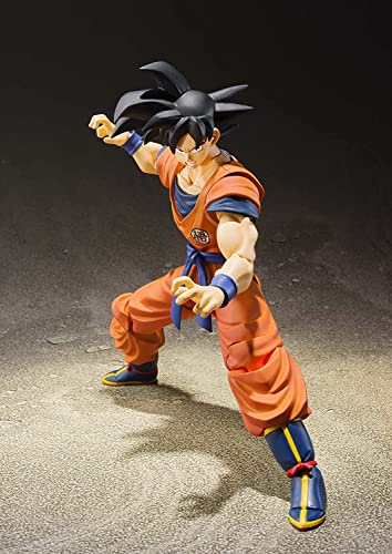 Image of TAMASHII NATIONS - Dragon Ball Z - Son Goku - A Saiyan Raised on Earth - S.H.Figuarts Action Figure