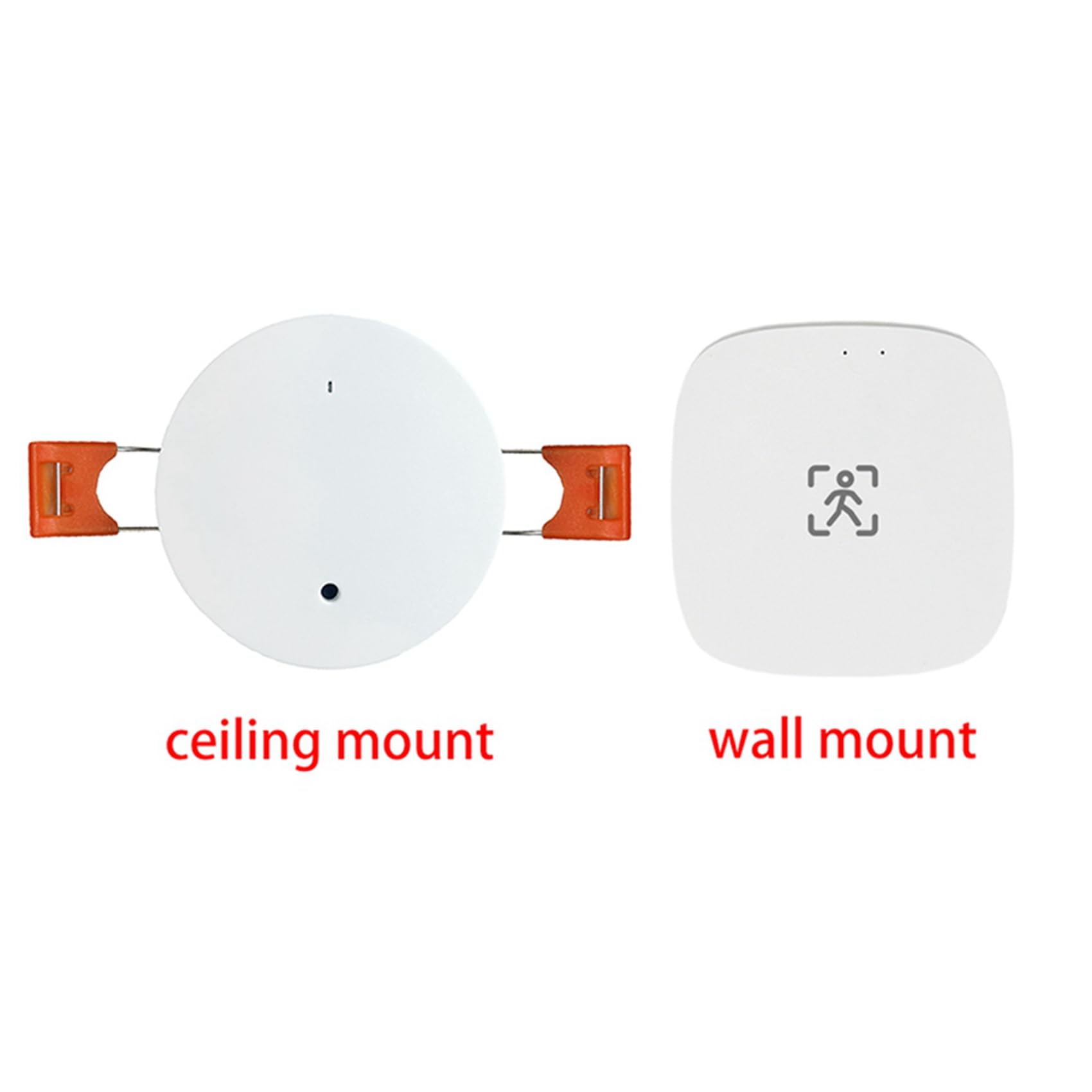 2X Sensor de Movimiento de Presencia WiFi con Detección de Luminancia/Distancia 5/110/220V Tuya Smart Life Automatización del Hogar