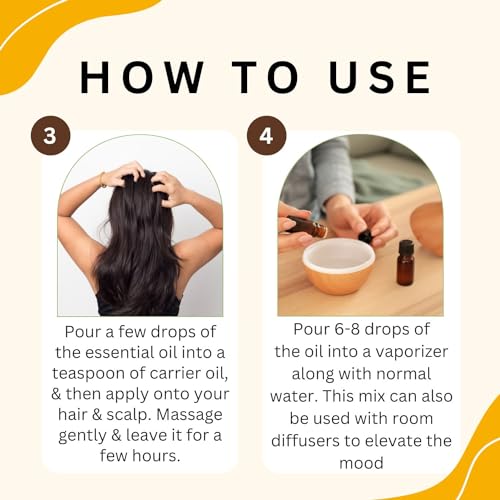 Image of Aroma Treasures Ginger Essential Oil | 100% Pure & Natural Theraputic Essential oil for healthy Skin, body, Aromatherapy - 10ml