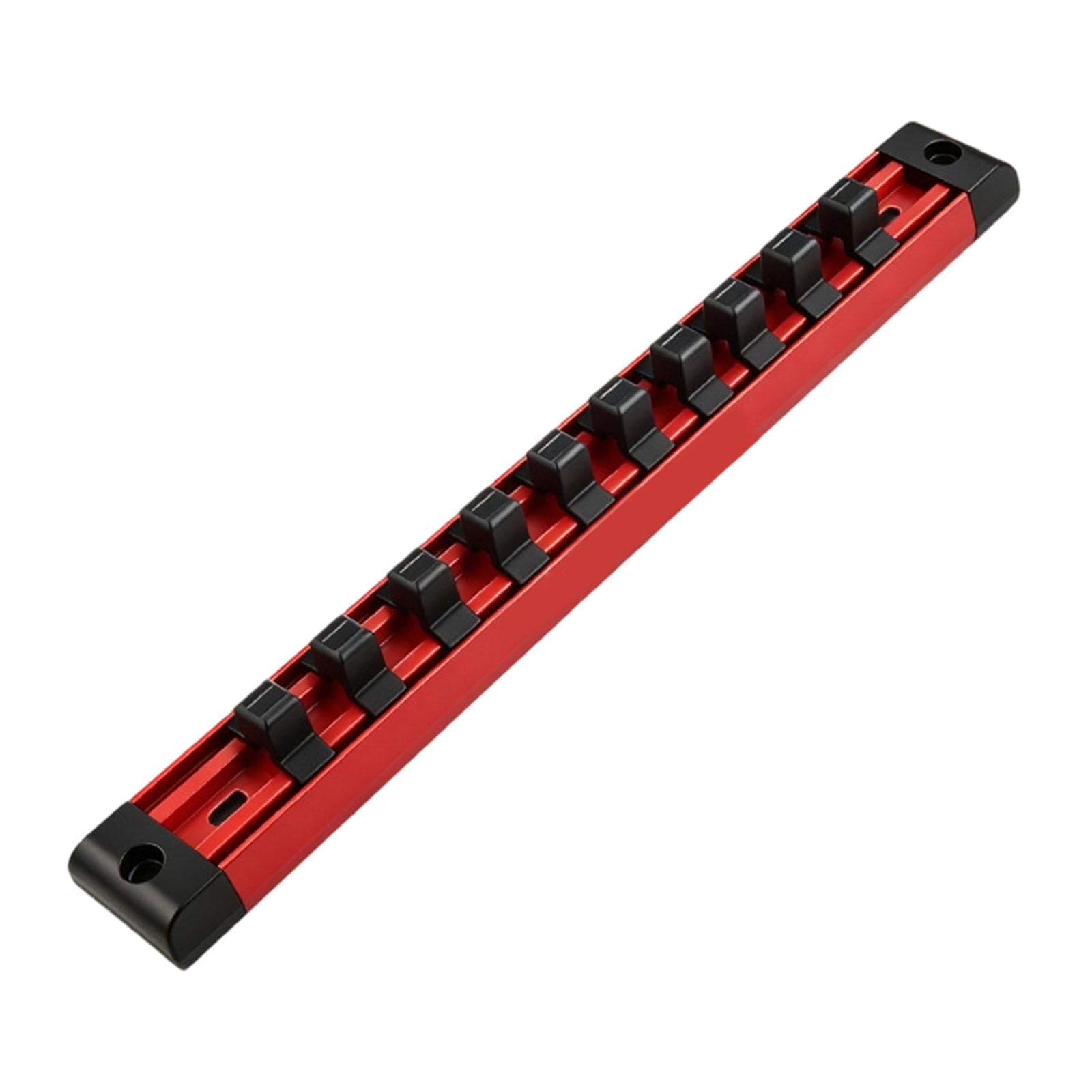Socket Clip Rails Holder Socket Organizer Rails for 1/4 3/8 1/2 Inch Sockets Strong Base Holds Tool Firmly Organizer