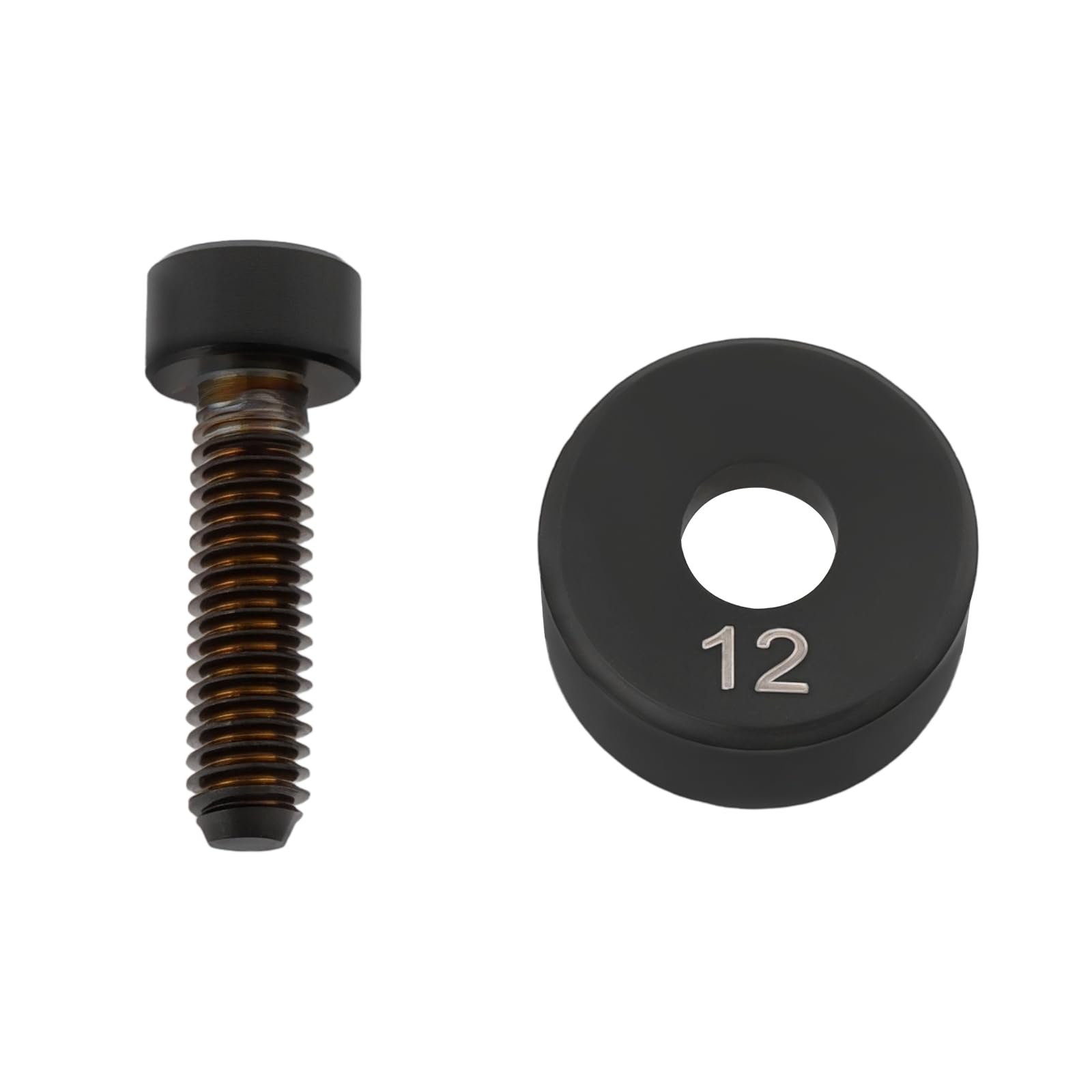 Briny River 1pc 12g Golf Weight Screw Golf Driver Weigth Golf Weight Compatible with Taylormade Qi10 Qi10 Max Qi10 Tour UT Driver Black